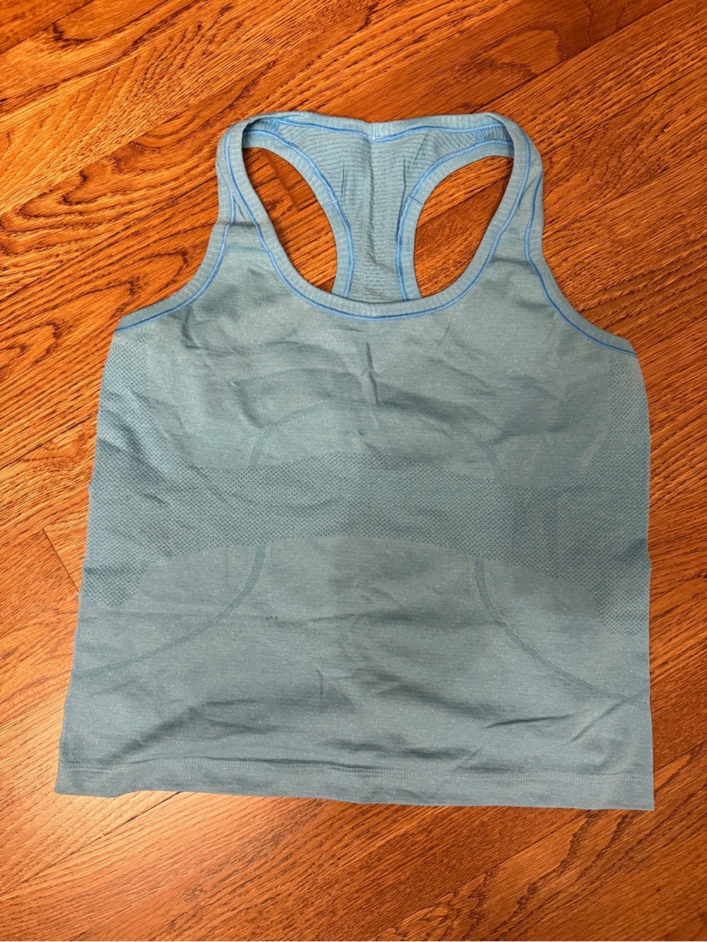 lululemon athletica Light Blue swiftly Racerback Tank Top